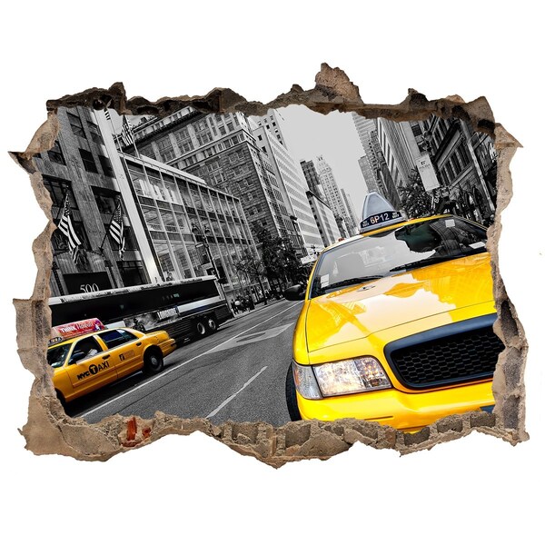 Lyuk 3d fali matrica New york taxi