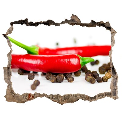 Lyuk 3d fali matrica Chilli és bors