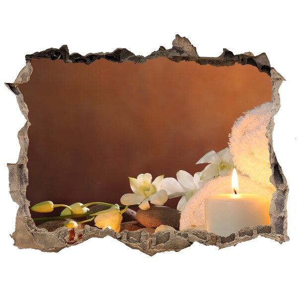 Lyuk 3d fali matrica Pihenjen a gyógyfürdőben