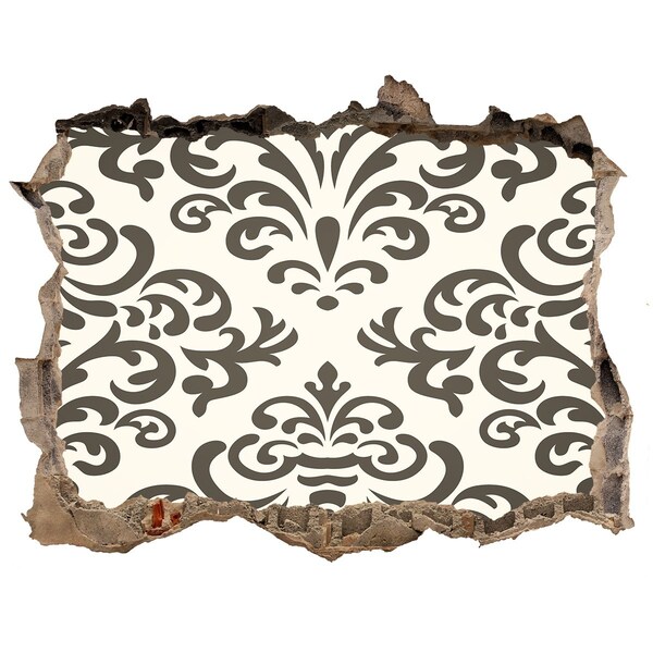 Lyuk 3d fali matrica Elegáns minta a falon