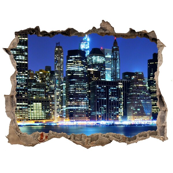 3d-s lyukat fali matrica Manhattan new york city