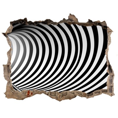 3d-s lyukat fali matrica A forgó alagút illúziója