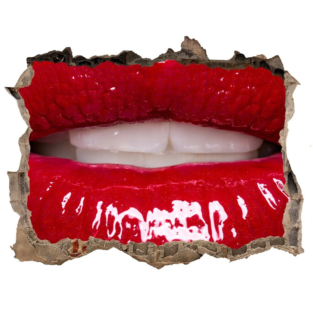 3d-s lyukat fali matrica Vörös ajkak