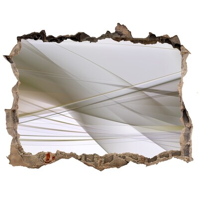 3d-s lyukat fali matrica Modern tér betonban