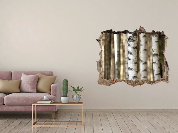 3d-s lyukat fali matrica Erdei oázis betonban