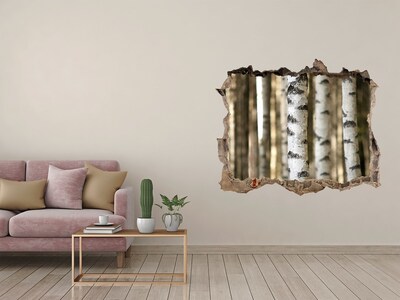 3d-s lyukat fali matrica Erdei oázis betonban