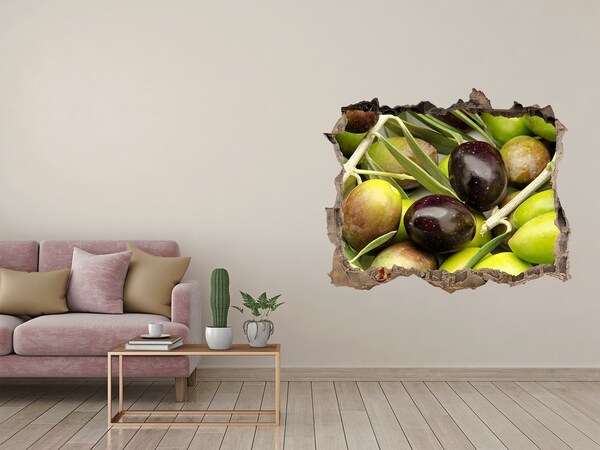 3d-s lyukat fali matrica Olajbogyók betonban