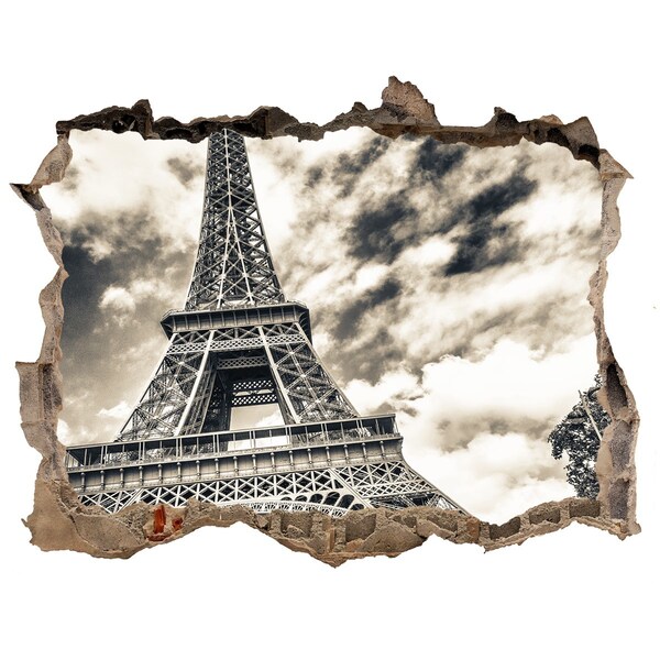 3d-s lyukat fali matrica Párizsi eiffel-torony