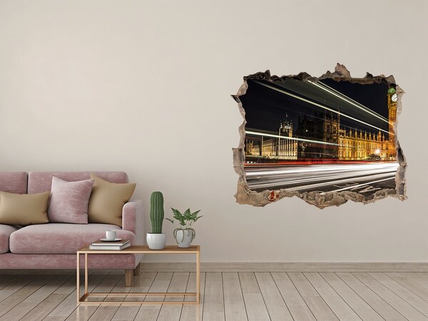 3d-s lyukat fali matrica London nevezetességei éjszaka