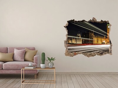 3d-s lyukat fali matrica London nevezetességei éjszaka