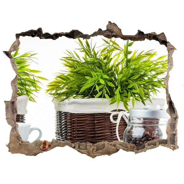 3d-s lyukat fali matrica Zöld oázis otthonod kényelmében