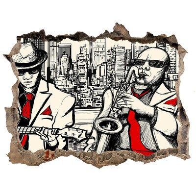 3d-s lyukat fali matrica New york jazz