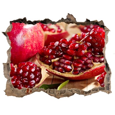 3d-s lyukat fali matrica Gránátalma egy lyukban a falban