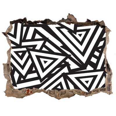 3d-s lyukat fali matrica Absztrakt geometrikus minták