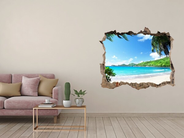 3d-s lyukat fali matrica Seychelles strand