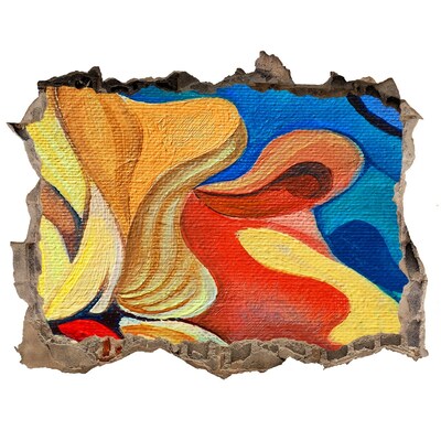 3d-s lyukat fali matrica Virágos színpompa