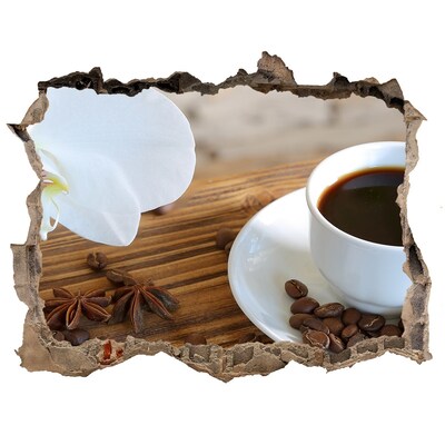 3d-s lyukat fali matrica Csésze kávé