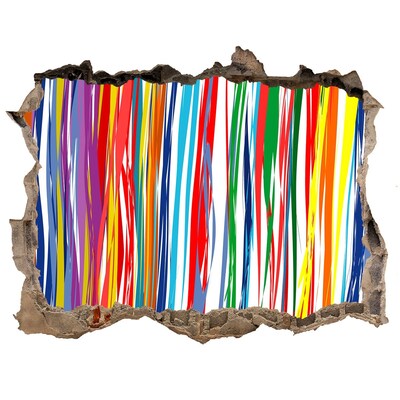 3d-s lyukat fali matrica A kreativitás színes robbanása