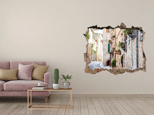 3d-s lyukat fali matrica Egy bájos város Olaszországban