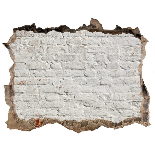 3d-s lyukat fali matrica Sérült téglafal