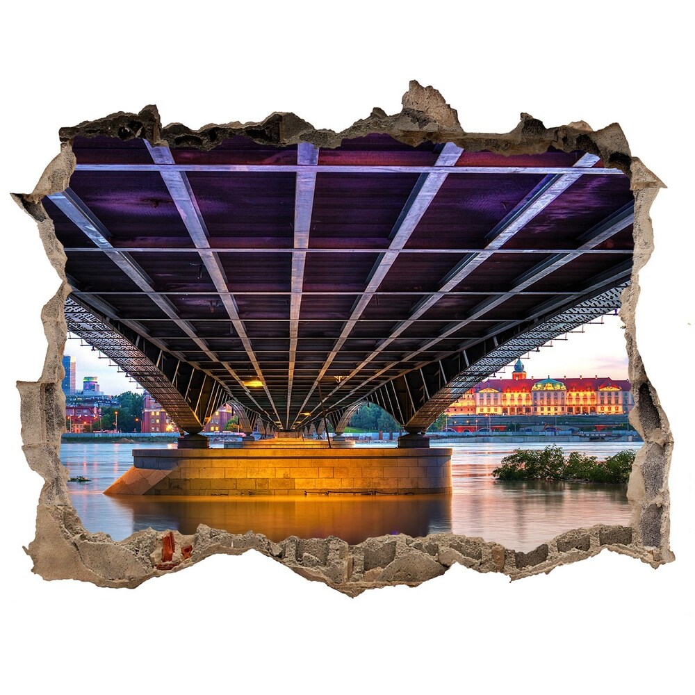 3d-s lyukat fali matrica Bridge varsóban