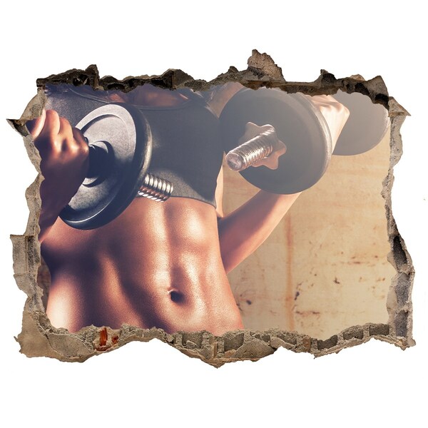 3d-s lyukat fali matrica Edzőterem akcióban