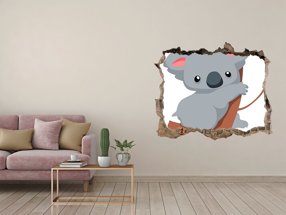 3d-s lyukat fali matrica Koala egy fa