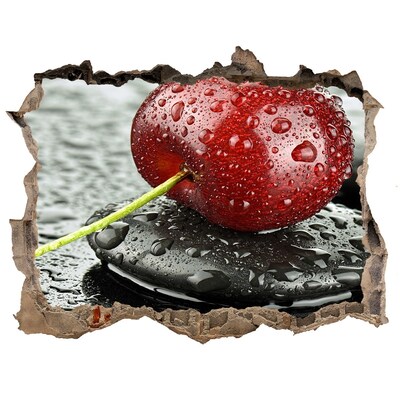 3d-s lyukat fali matrica Cherry az esőben