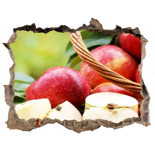 3d-s lyukat fali matrica Édes almák egy kosárban