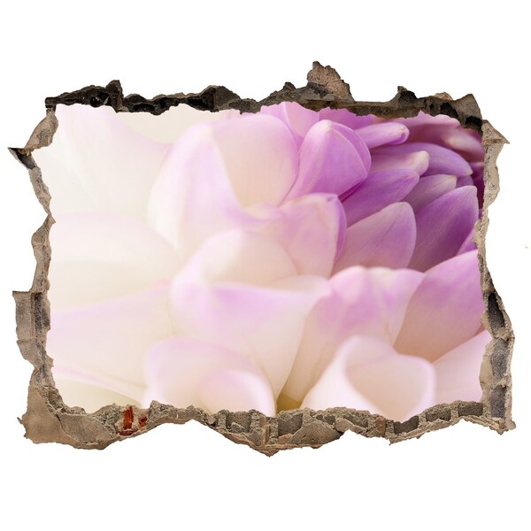 3d-s lyukat fali matrica Virágos illúzió betonban