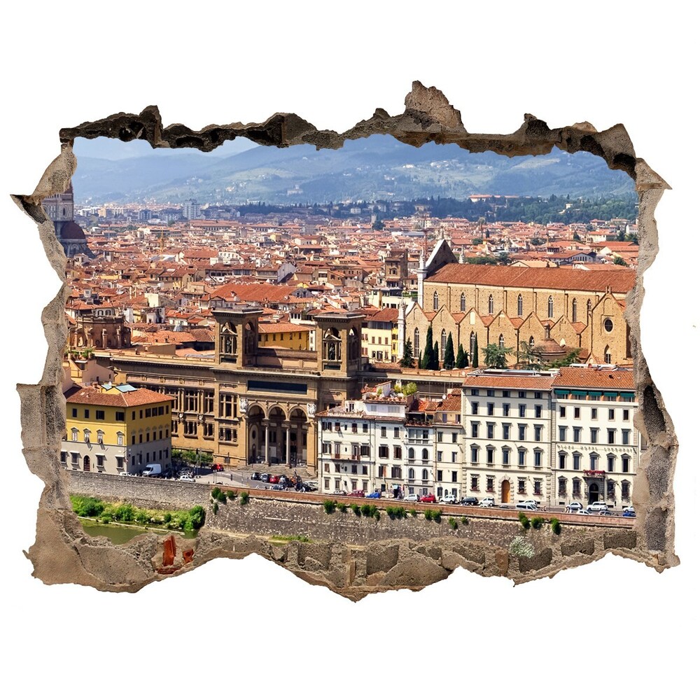 3d-s lyukat fali matrica Firenze olaszország