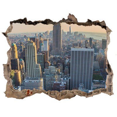 3d-s lyukat fali matrica Manhattan new york city