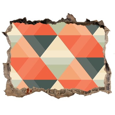 3d-s lyukat fali matrica Geometriai minták a lyukban