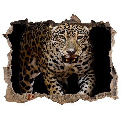 3d-s lyuk vizuális effektusok matrica Jaguár