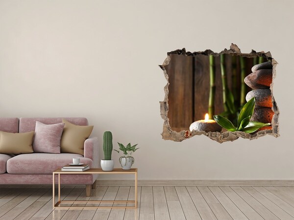 3d-s lyuk vizuális effektusok matrica A béke oázisa