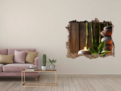 3d-s lyuk vizuális effektusok matrica A béke oázisa