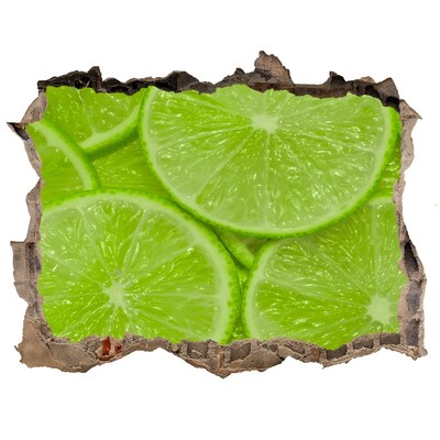 3d-s lyuk vizuális effektusok matrica Citrom Paradicsom