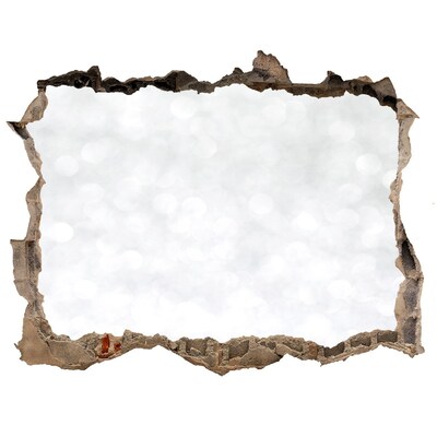 3d-s lyuk vizuális effektusok matrica Törött fal bokeh hatással