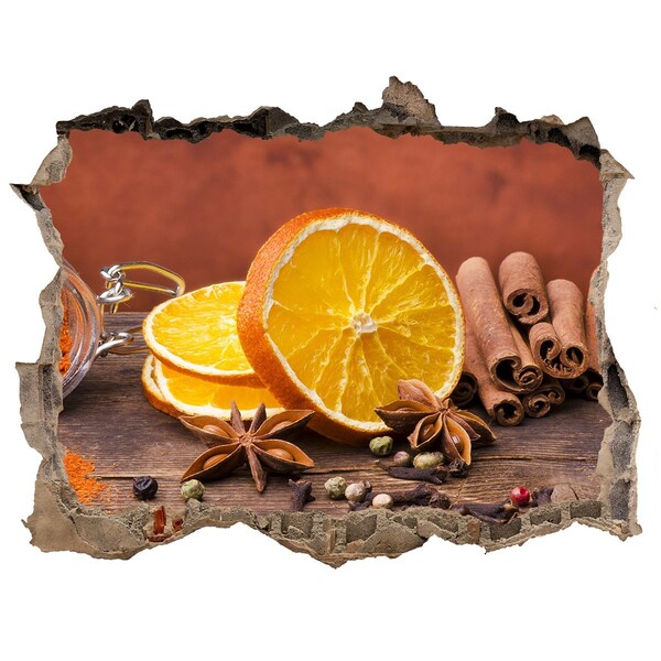 3d-s lyuk vizuális effektusok matrica Konyhai illatok