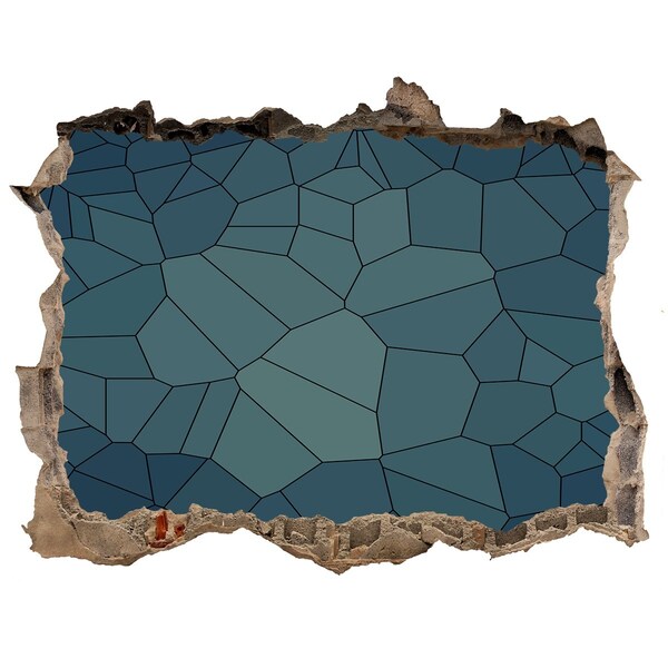 3d-s lyuk vizuális effektusok matrica A sziklabarlang belseje