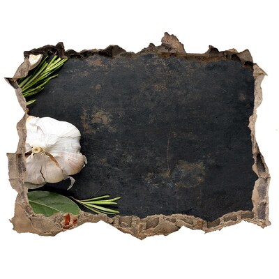 3d-s lyuk vizuális effektusok matrica Konyhai illatok