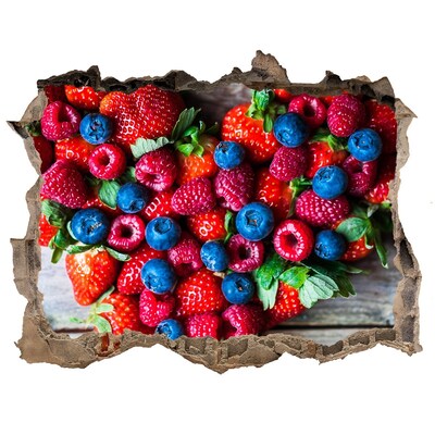 3d-s lyuk vizuális effektusok matrica Gyümölcsparadicsom