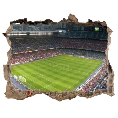 3d-s lyuk vizuális effektusok matrica Barcelona stadion