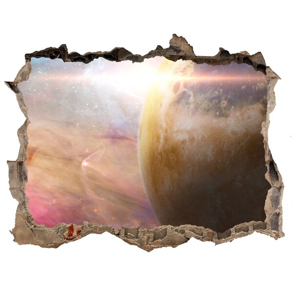 3d-s lyuk vizuális effektusok matrica Űrkaland