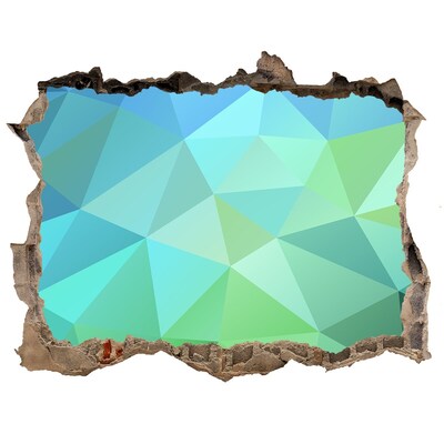 3d-s lyuk vizuális effektusok matrica Virtuális lyuk a falban