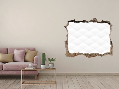 3d-s lyuk vizuális effektusok matrica Egy törött fal, amely az űrre néz