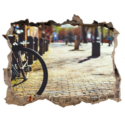 3d-s lyuk vizuális effektusok matrica Kerékpár amszterdam