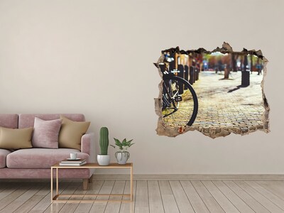3d-s lyuk vizuális effektusok matrica Kerékpár amszterdam
