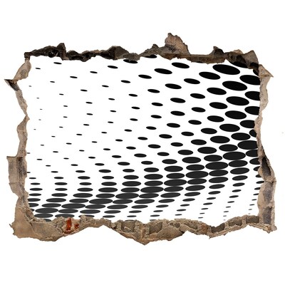 3d-s lyuk vizuális effektusok matrica Virtuális tér a lyukban