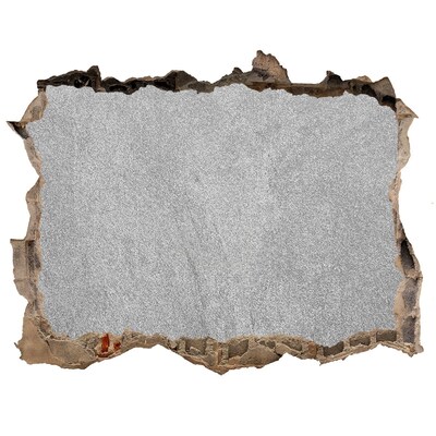 3d-s lyuk vizuális effektusok matrica Repedt fal, kilátással a betonra